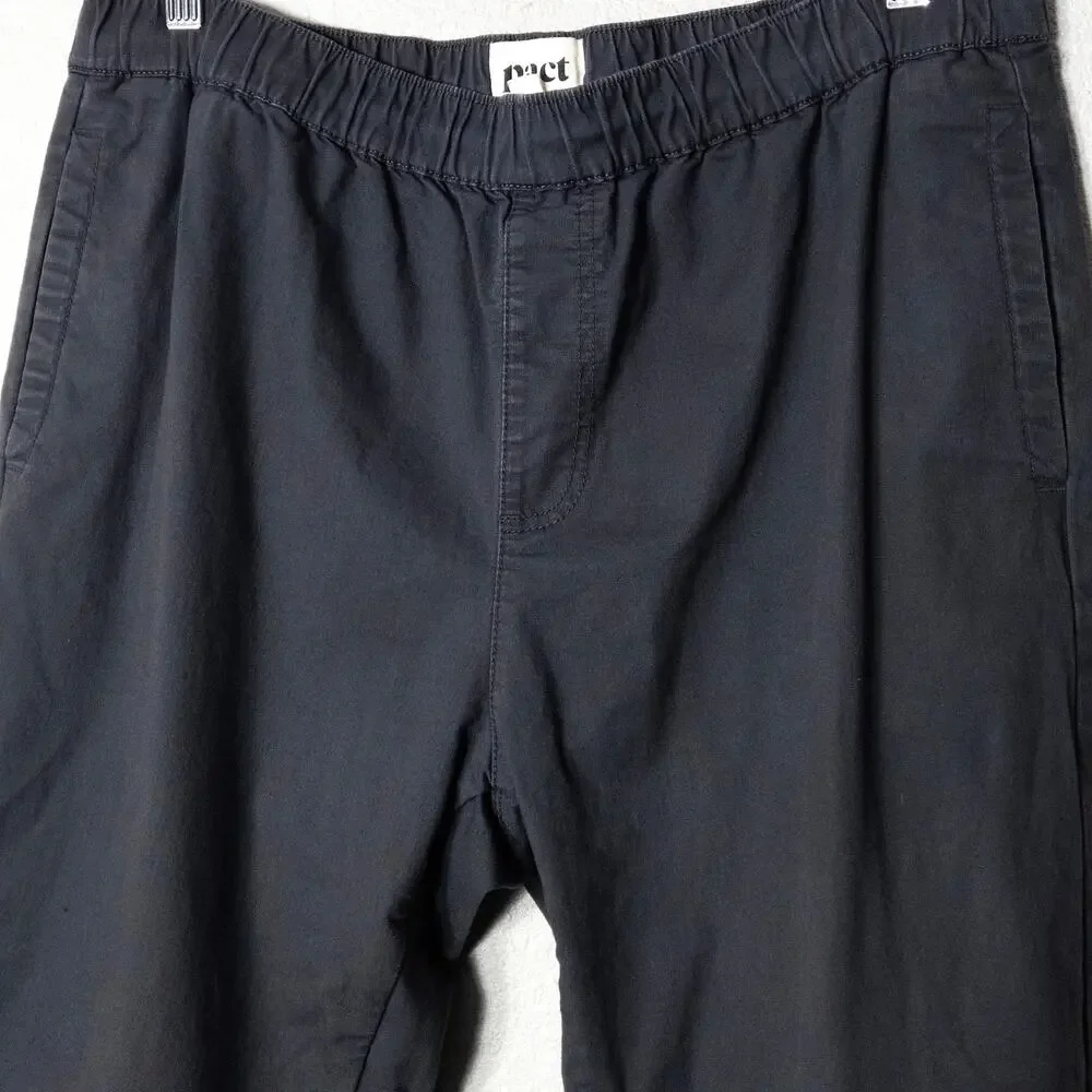 Pact Organic Cotton Trousers Neutral Size XL Earthy Minimalist Relaxed Fit - Picture 3 of 10